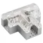 Соединитель тройной ARL-CLEAR-U15-2x90 (26x15mm) (ARL, металл)