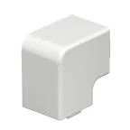 Крышка плоского угла кабельного канала WDK 40x40 мм (ПВХ, белый)