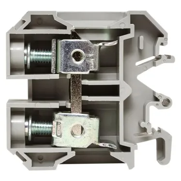 Клемма винтовая JXB-35мм.кв серая