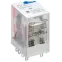 Реле интерфейсное ORM 2C 24В DC со светодиодом и тестовой кнопкой