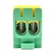 Клемма силовая вводная двойная КСВ 16-50 кв мм. желто-зеленая