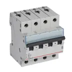 Выключатель автоматический четырехполюсный 10А B TX3 6kA/10kA