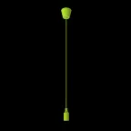 Светильник подвесной под лампу 1хE27 AC 220В Зеленый IP20 1000х40х94мм Пластик Decor Gauss