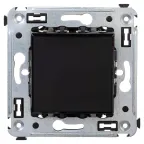 Avanti Переключатель одноклавишный в стену, ''Черный квадрат''