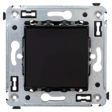 Avanti Переключатель одноклавишный в стену, ''Черный квадрат''