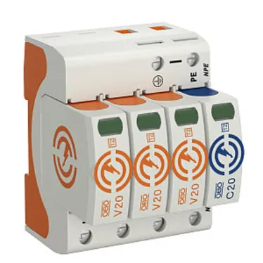 УЗИП для силовых сетей 3+NPE (Класс II), 280 В