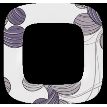 Valena ALLURE Рамка 1 пост флора универсальная