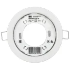 LIGHTING Светильник 4114 встраиваемый под лампу GX53 белый (10шт/упак) IEK