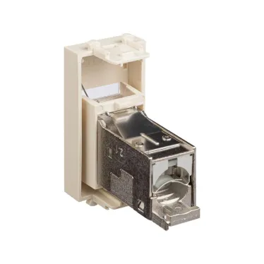 Avanti Компьютерная розетка Ванильная дымка RJ-45 модульная, кат. 5е экран, 1 мод