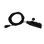 Удлинитель-шнур КГ 3х1,5, 10 м, 3 гнезда, морозостойкий, с/з, 16 А, 3500 Вт, IP44