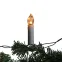 Гирлянда нить Свечи, теплый белый, 3,8 м, 220 V, длина провода 1,5 м, 20 LED, IP20 ЕGNIG - CAN