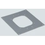 Connect Накладка-адаптер для установки миниколонн K45 на цоколи КТА8... алюминий