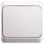 ЭТЮД Переключатель одноклавишный наружный бежевый сх.6