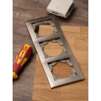 Валенсия Рамка 3-местная кашемир