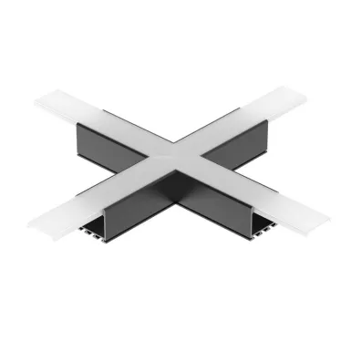 Крестовина PLS-LOCK-H25-Х90 BLACK (с экраном MAT-L) (ARL, Металл)