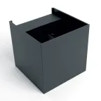 Светильник светодиодный уличный ДБУ-2х3w вверх/вниз 3000K IP54 черный