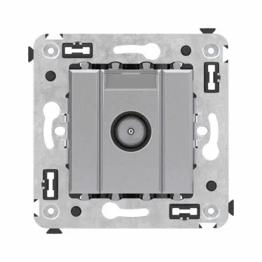 Avanti Розетка TV оконечная в стену, Закаленная сталь