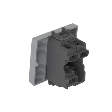 Avanti Выключатель одноклавишный, модульный Закаленная сталь 2 модуля