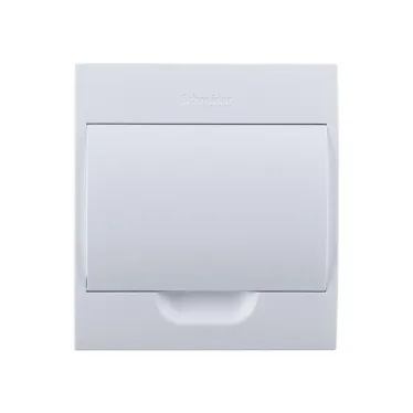 Щит распределительный навесной белый City9 (ЩРн-П-8) дверь белая на 8 модулей IP40