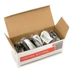 Кнопка SW2C-10D с подсветкой синяя NO