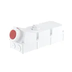Розетка наружной установки IP67 125А 3P+E 400В с механической блокировкой и боковым расположением разъема