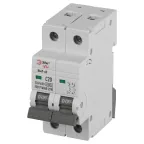 Выключатель автоматический ВА47-63 2P 20А кривая C 4,5кА PRO VA63-2P20C4.5 ЭРА