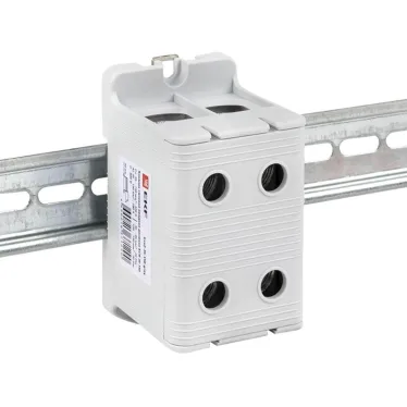 Клемма силовая вводная двойная КСВ 35-150 серая PROxima