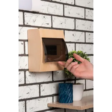 Щит распределительный навесной ЩРН-П- 8 светлое дерево IP41 PROxima