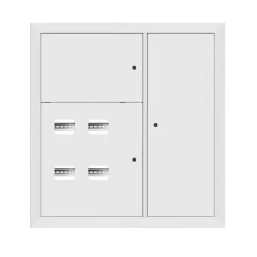 Щит этажный 4 кв. RAL9003 (1000х950х160) Basic