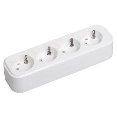 Колодка K04 4 места 2P+PE 16A CLASSIC