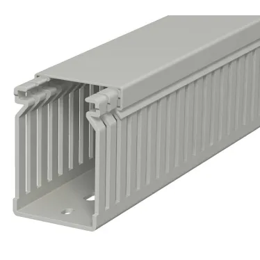 Распределительный кабельный канал LK4 60x40x2000 мм (ПВХ, серый)
