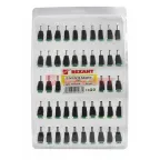 Разъем питания штекер 2.1х5.5 с клеммной колодкой (блистер),