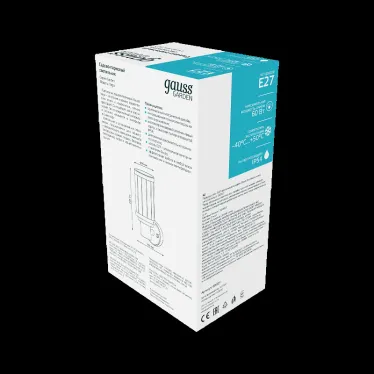 Светильник архитектурный ДБУ под лампу 60 Вт 1хE27 AC 220В IP54 105х142х240мм Vega Gauss