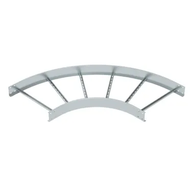 Угловая секция 90° лестничного лотка 110х600 мм R-500 мм