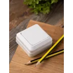 Рим Выключатель двухклавишный 10А белый