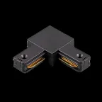 Коннектор черный (пластик) L- обр. PTR P CL-BL