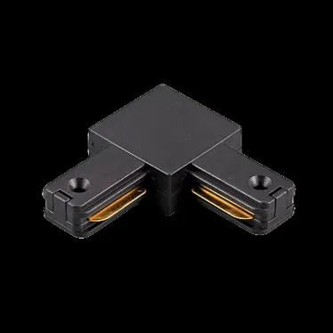 Коннектор черный (пластик) L- обр. PTR P CL-BL