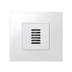 Звонок электрический с регулировкой тона, S27, белый