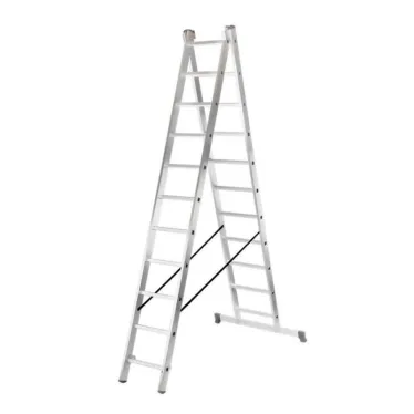 Лестница алюминиевая двухсекционная ЛА 2х11