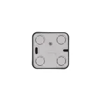 Коннектор ТВ BLANCA с изолирующей пластиной, антрацит