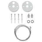 Светильник LED Geometria Block SPO-115-W-40K-036 36Вт 4000K 3100Лм IP40 1200х100х50 белый подвесной драйвер внутри