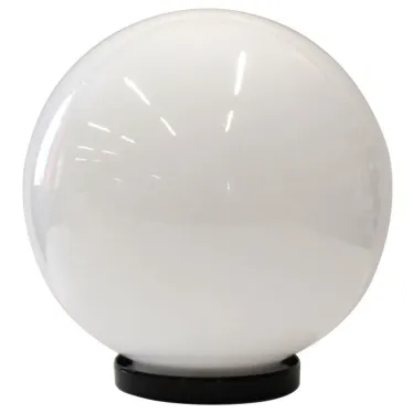 Светильник Шар ДТУ 300 Б СПЕЦСВЕТ 03-030-401 опал пмма IP65 (30Вт 6500К) / корпус Б145 черный ф60 ИУ Светильн