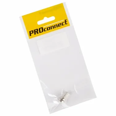 Разъем антенный на кабель, штекер F для кабеля RG-6 PROconnect
