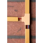 Угол T-образный (15х10) (4 шт) Plast PROxima под светлое дерево