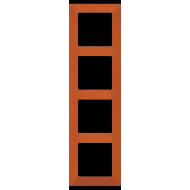 Valena LIFE Рамка 4 поста терракот универсальная