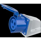 Розетка NCA-SR123-32-220 стационарная наружная 32А 2P+PE IP44