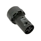 Кнопка SW2C-10D с подсветкой синяя NO