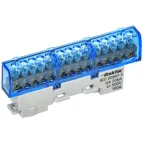 TEKFOR Шина N ноль неизолированная на универсальном держателе 6х9-14-С IEK