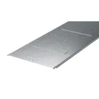 Крышка на лоток с заземлением основание 400мм L-3000 горячеоцинкованная