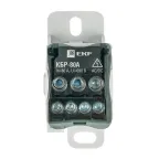 Блок распределения (Кросс) крепеж на панель DIN КБР-80А